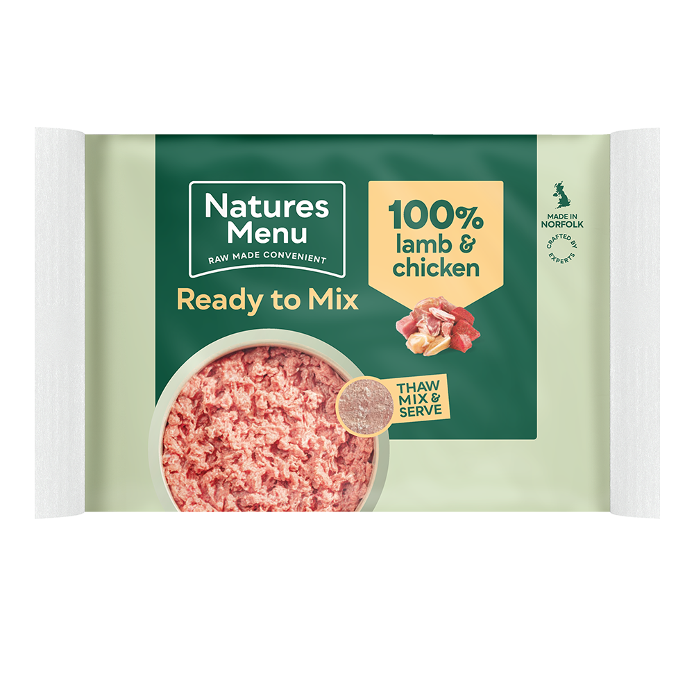 Natures Menu 100% Lamb & Chicken Mince 400g