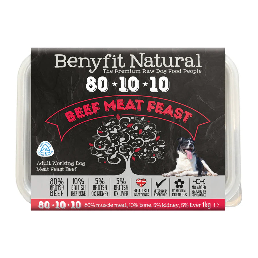 Benyfit Natural 80.10.10 Beef Meat Feast