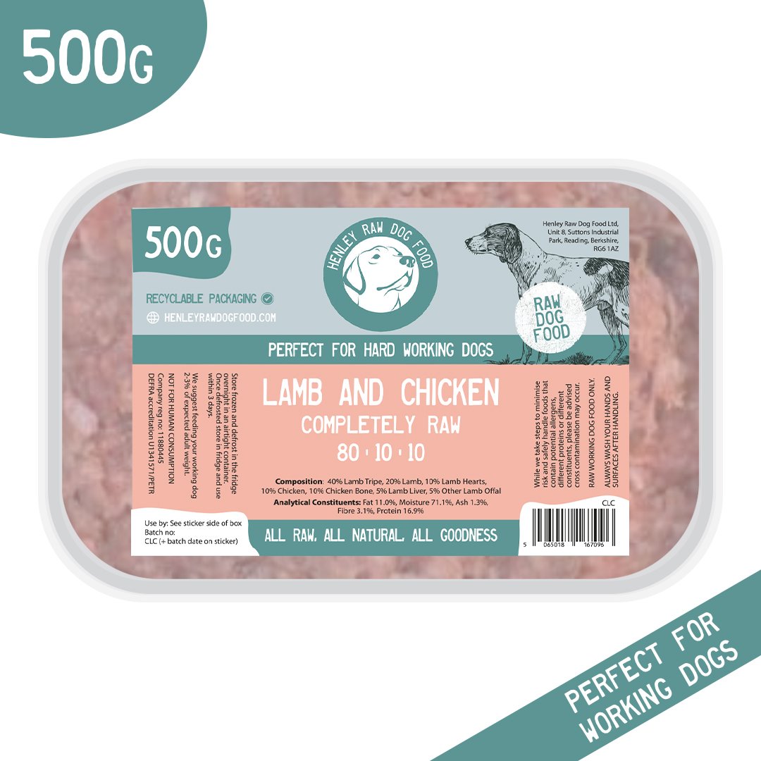 Henley Lamb & Chicken 80-10-10 Complete 500g