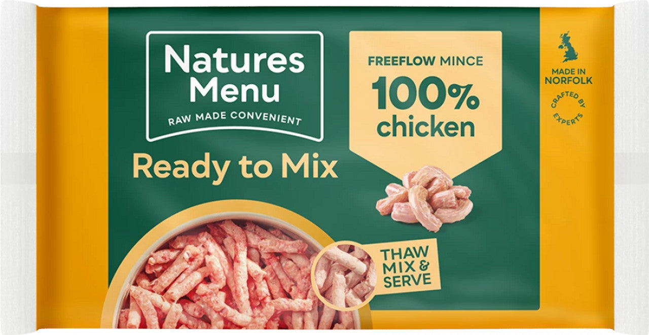 Natures Menu Free flow Raw Mince Chicken 2kg