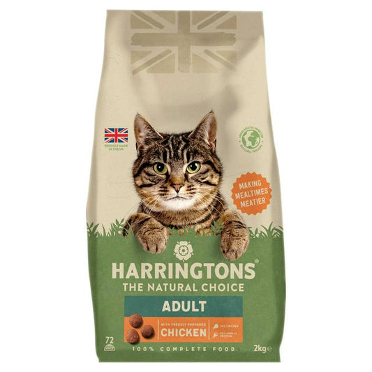 Harringtons Adult Cat Chicken 2kg