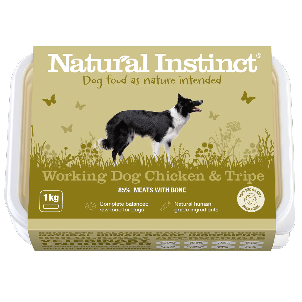 Natural Instinct Working Dog Chicken & Tripe