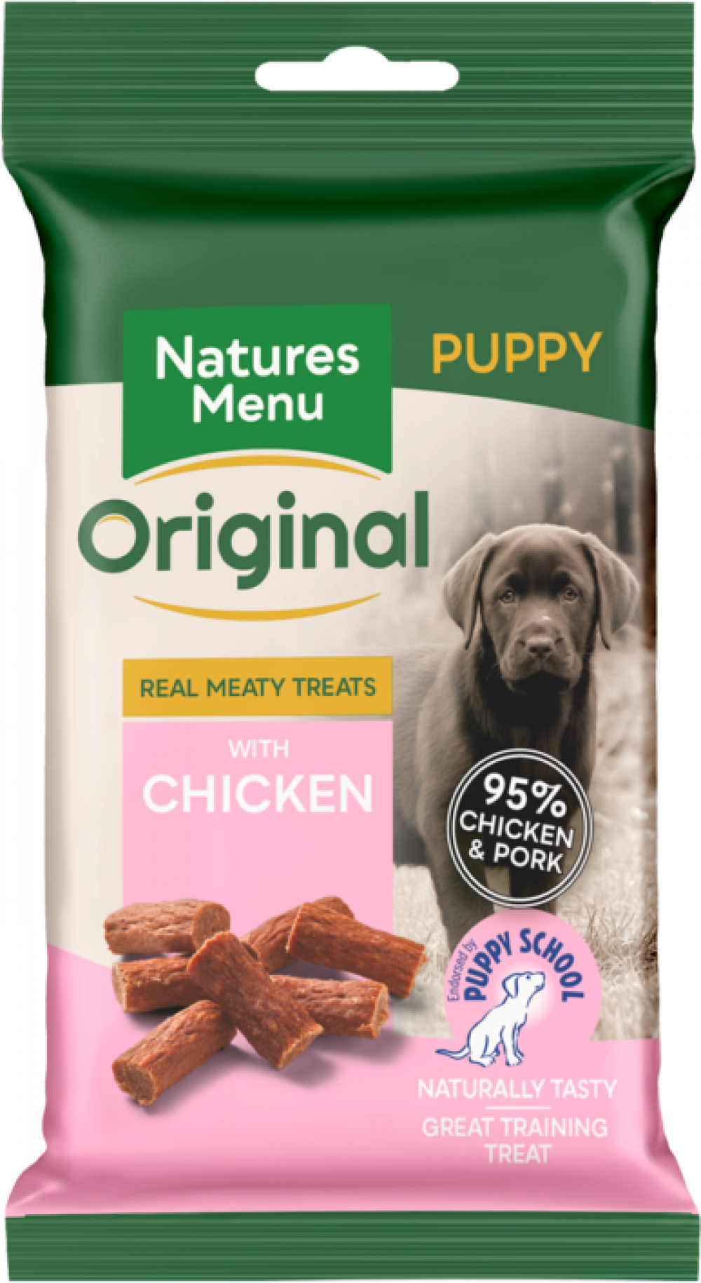 Natures Menu Original Training Treats for Puppies - with Chicken
