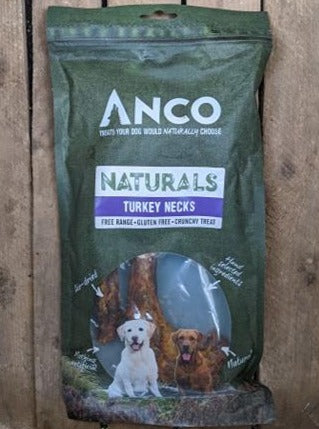 Anco Turkey Necks Natural Treat Front