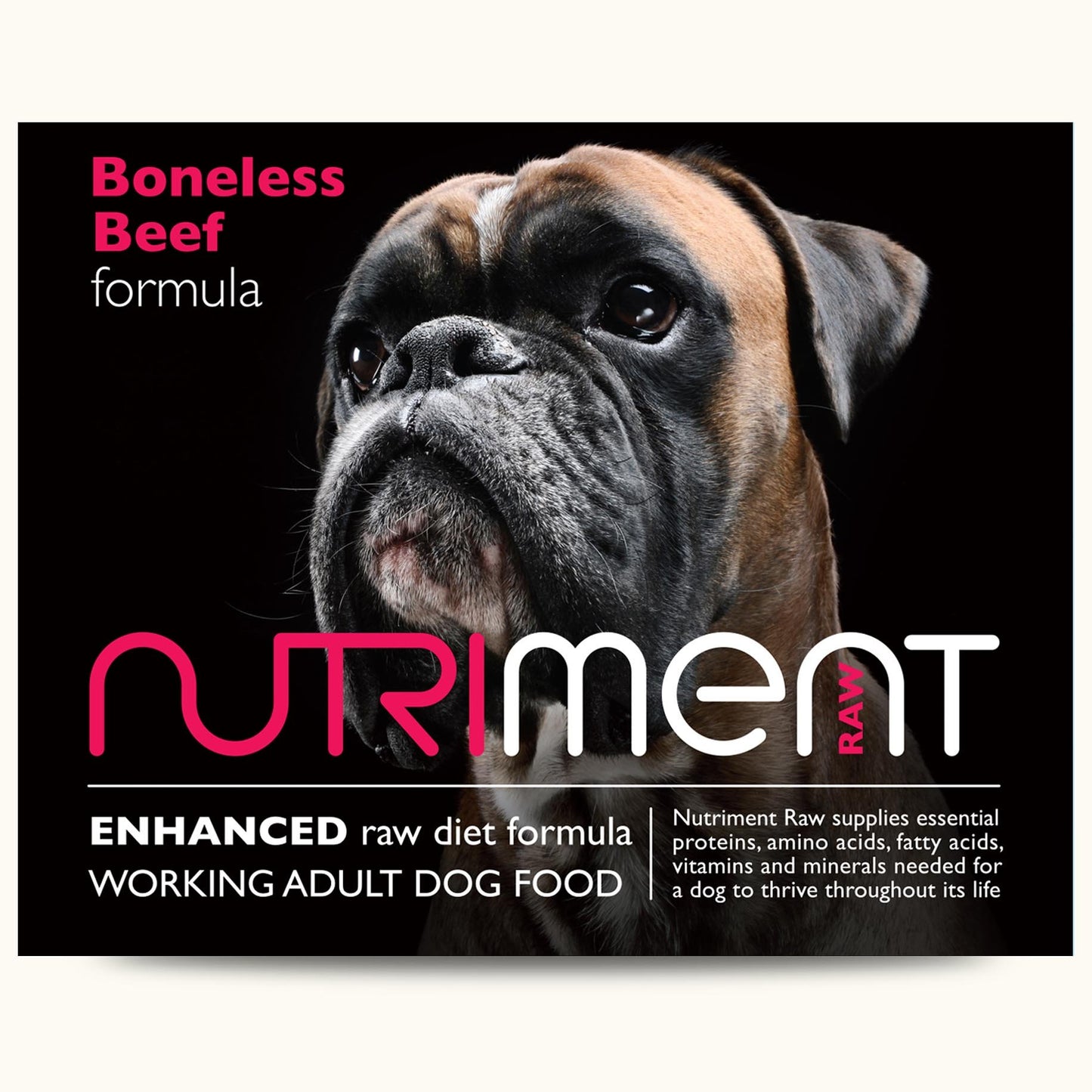 Nutriment Boneless Beef Formula Adult