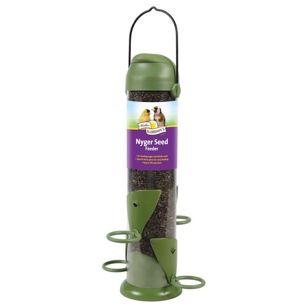 Harrisons Flip Top Nyger Seed Feeder 22cm