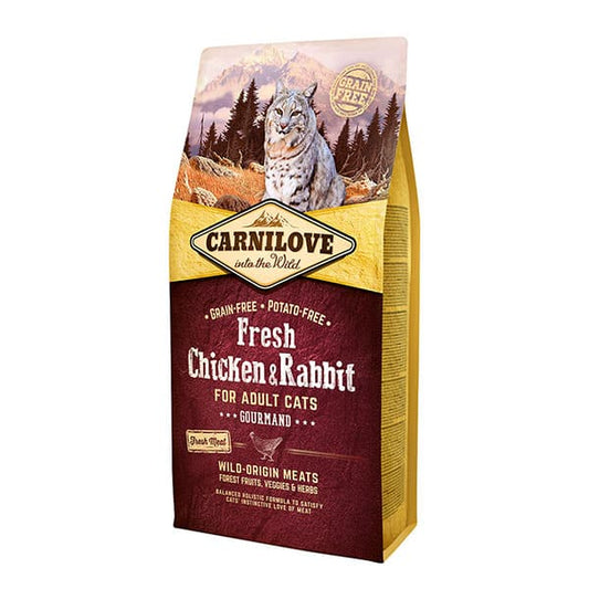 Carnilove Fresh Chicken & Rabbit Complete Cat Food