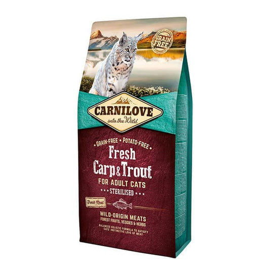 Carnilove Fresh Carp & Trout Complete Cat Food