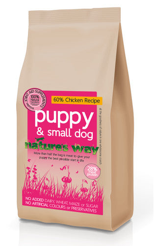 Nature's Way Puppy & Small Dog Recipe 12kg