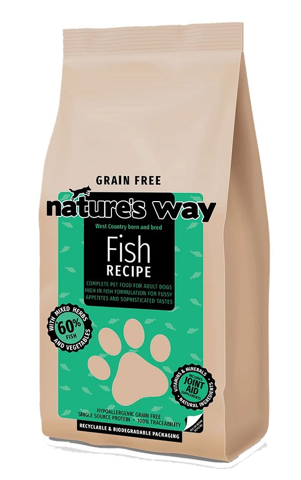 Nature's Way Grain Free Adult Fish Recipe 10kg