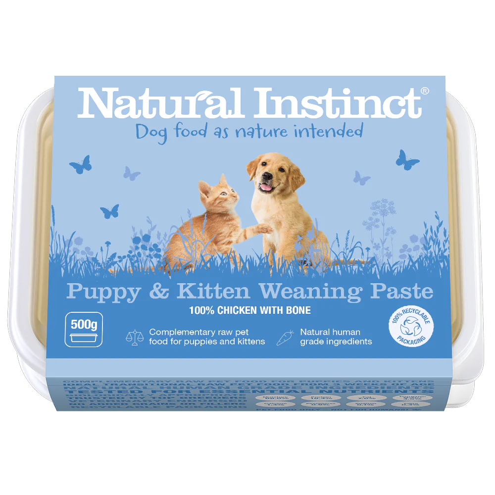 Natural Instinct Puppy & Kitten Weaning Paste 2x500g