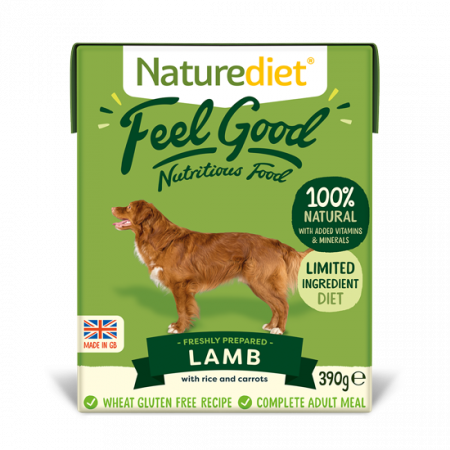 Naturediet Feelgood Lamb 390g