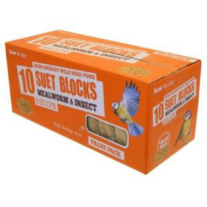 Suet To Go Mealworm & Insect Block Value Pack