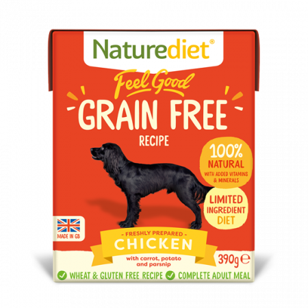 Naturediet Feelgood Grain Free Chicken 390g