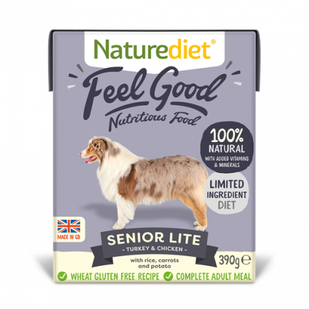 Naturediet Feelgood Senior Lite 390g