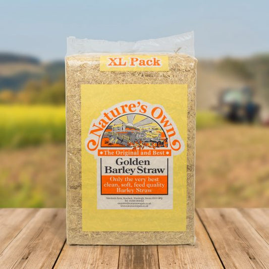 Natures Own Golden Barley Straw XL 3.5kg