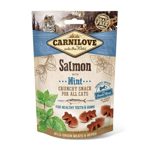 Carnilove Salmon With Mint Crunchy Cat Treats 50g