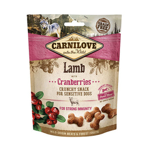 Carnilove Lamb With Cranberries Crunchy Snack For Dogs 200g