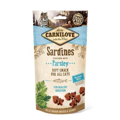Carnilove Sardines With Parsley Soft Snack Cat Treats 50g