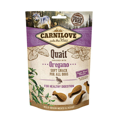 Carnilove Quail With Oregano Soft Snack For Dogs 200g