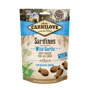 Carnilove Sardines With Wild Garlic Soft Snack For Dogs 200g
