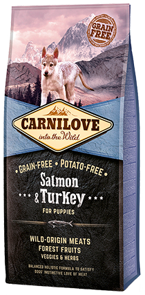 Carnilove Salmon & Turkey For Puppies