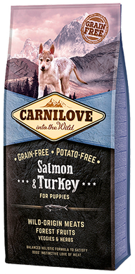Carnilove Salmon & Turkey For Puppies