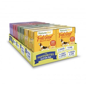 Naturediet Feelgood Selection Pack 16x390g