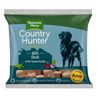 Country Hunter Raw Frozen Nuggets Duck & Plum 1kg