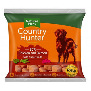 Country Hunter Raw Frozen Nuggets Salmon With Chicken 1kg