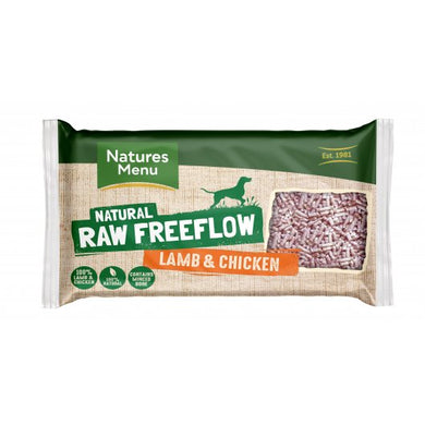 Natures Menu Raw Free Flow Mince Lamb & Chicken 2kg